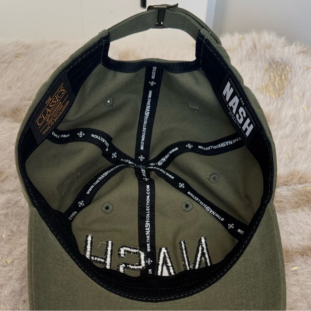 NWOT NASH Ball Cap - Olive/Black - Picture 7 of 8